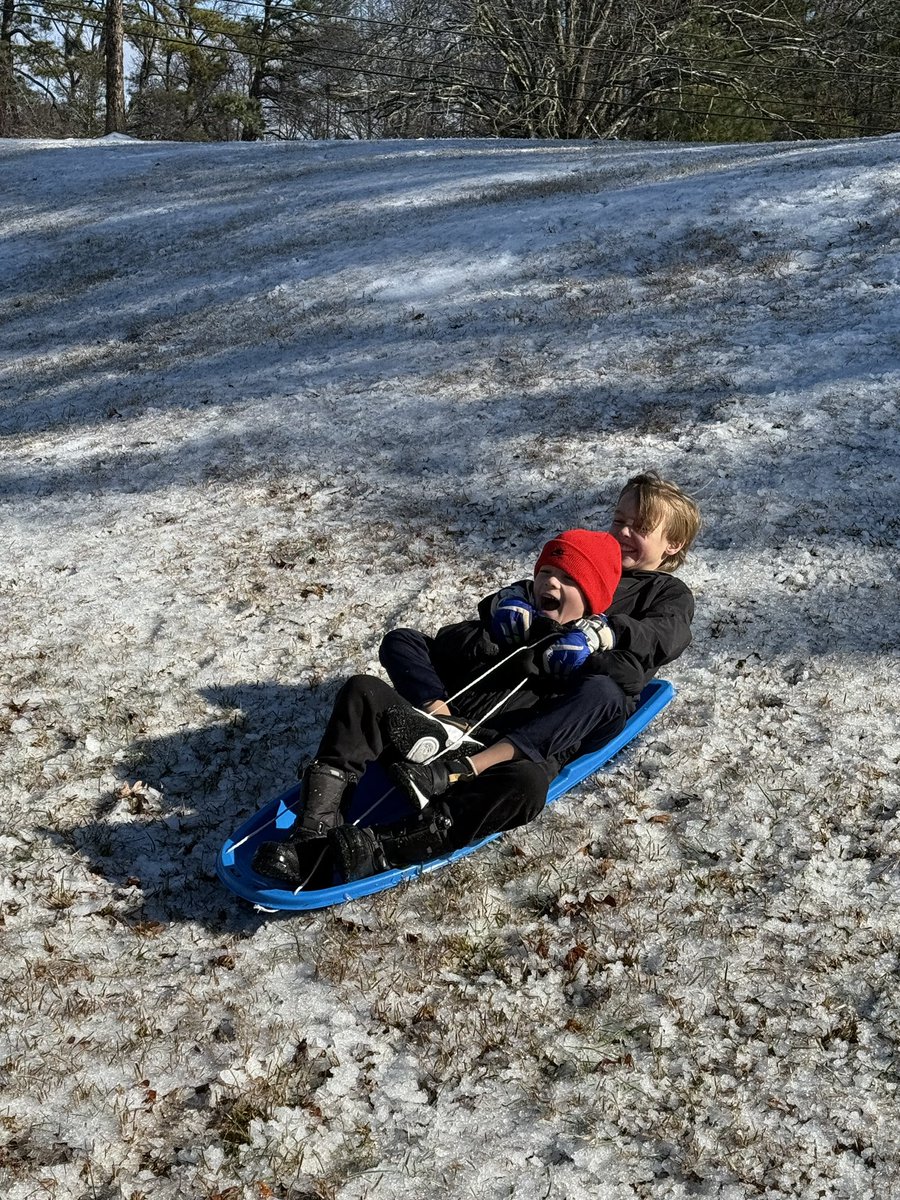 More snow fun! #CreekLife