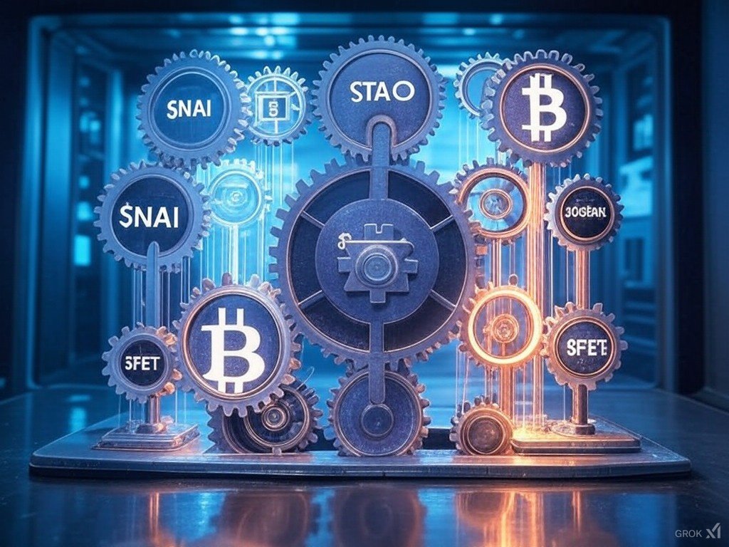 iWantCoinNews's tweet photo. The Second Layer for AI: Software Layer.

$NAI, $PEAQ, $TAO, $ROSE, $OCEAN, $FET
 
Several infrastructural layers are necessary to make Artificial Intelligence:
1. Possible,
2. Scalable,
3. Decentralized,
4. Responsible,
5. Cost-efficient.

Breakdown of the Second Layer: Software Layer

🔸Foundational Infrastructure
Platforms optimized for running AI workloads.

$PEAQ provides the backbone for integrating AI with physical devices, acting like a decentralized "operating system" for AI in the real world.

🔸Frameworks and Libraries
Tools for machine learning model development, training, and deployment.

$FET enables sharing and creating AI algorithms in a marketplace, serving as a framework for AI development.
$TAO allows developers to collaboratively develop and earn from AI models, acting as a repository for AI innovation.

🔸Data Management and Sharing
Solutions for managing and accessing data for AI tasks.

$NAI focuses on a marketplace for high-quality AI data, supporting the sharing and monetization of data for AI.
$OCEAN creates a decentralized space where data can be exchanged, aiding AI's data needs.

🔸Secure Computation and Integration
Technologies for safe deployment and integration of AI models.

$ROSE offers secure computing environments for AI, ensuring privacy in model execution.
$PEAQ provides tools like APIs for managing machine identities and payments, smoothing AI's integration into physical systems.

🔸Comprehensive AI Infrastructure
Projects that cover multiple software aspects for AI.

$NAI specializes in blockchain for AI, especially for Large Language Models, offering a full suite for AI development, deployment, and data management.

Why These Projects Matter for AI
✅Decentralization
✅Scalability
✅Responsibility
✅Cost-efficiency
✅Innovation
✅Interoperability

However, these projects primarily address the software layer. Building towards more advanced AI additional contributions on different layers are needed.

Stay tuned for the Third Layer: Data Layer.