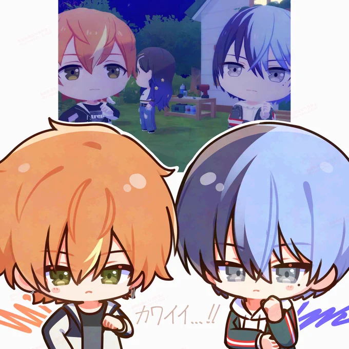 らくがき、、、、、、、、、みんなかわいくてどうしようの気持ち 