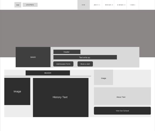 JeremiahEfee's tweet photo. Section one wireframe completed! What are you learning today?
#learnInPublic
#figmalearning https://t.co/WP5phYY1oU