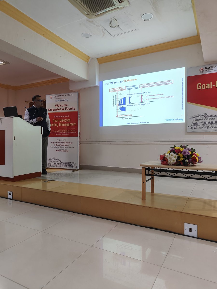 Prof Dr Ganesh Mohan (@dr_ganeshmohan) on Twitter photo Symposium on Goal Directed Bleeding Management has been successfully completed at <a href="/kmc_manipal/">KMC Manipal</a>. Organised by <a href="/IHBT_Manipal/">Transfusion Medicine@KMC, Manipal</a> & Werfen Academy. Highlights were a multidisciplinary panel discussion & how to approach real world case scenarios
<a href="/anilbhatortho/">Anil Bhat</a> <a href="/ISBTCO/">ISBT Central Office</a> Symposium on Goal Directed Bleeding Management has been successfully completed at <a href="/kmc_manipal/">KMC Manipal</a>. Organised by <a href="/IHBT_Manipal/">Transfusion Medicine@KMC, Manipal</a> & Werfen Academy. Highlights were a multidisciplinary panel discussion & how to approach real world case scenarios
<a href="/anilbhatortho/">Anil Bhat</a> <a href="/ISBTCO/">ISBT Central Office</a>