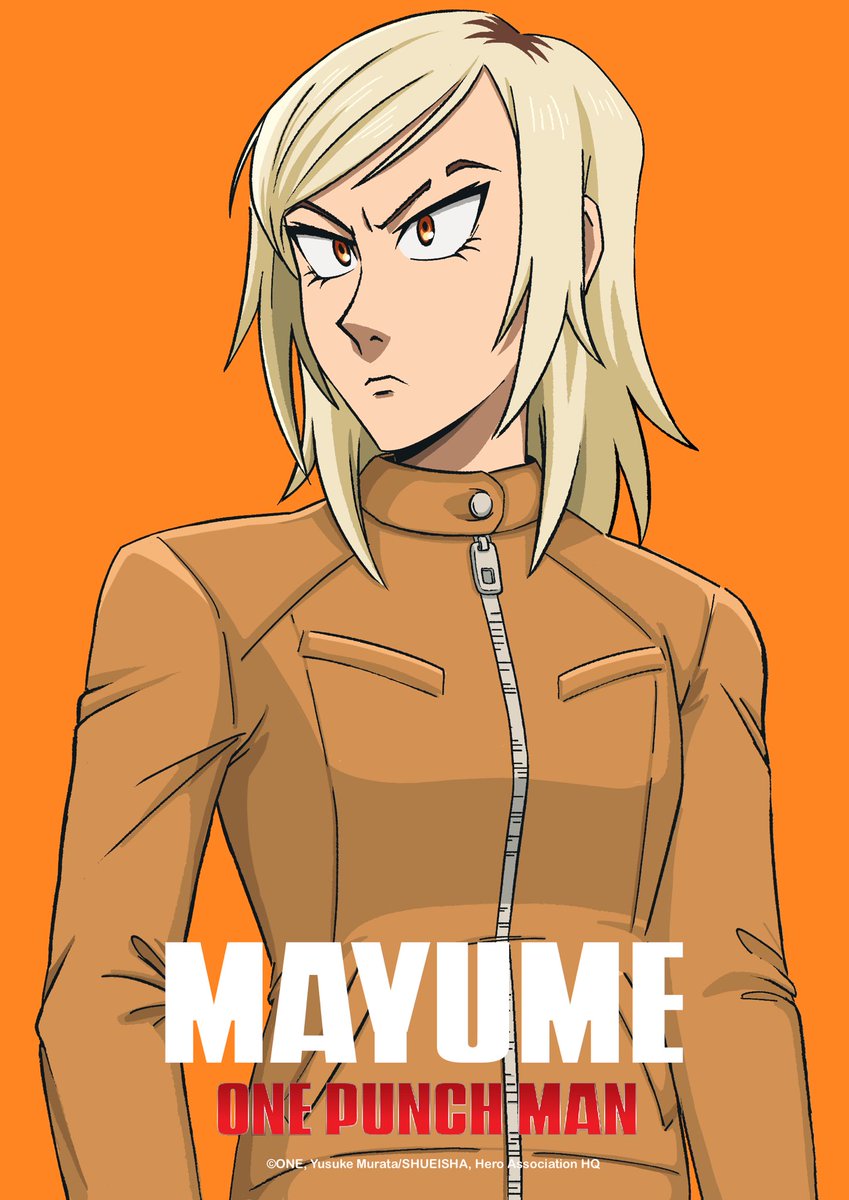 Finally made a Hero Visual for Mayu- I really wanna see everyone else do these with their opm ocs!!