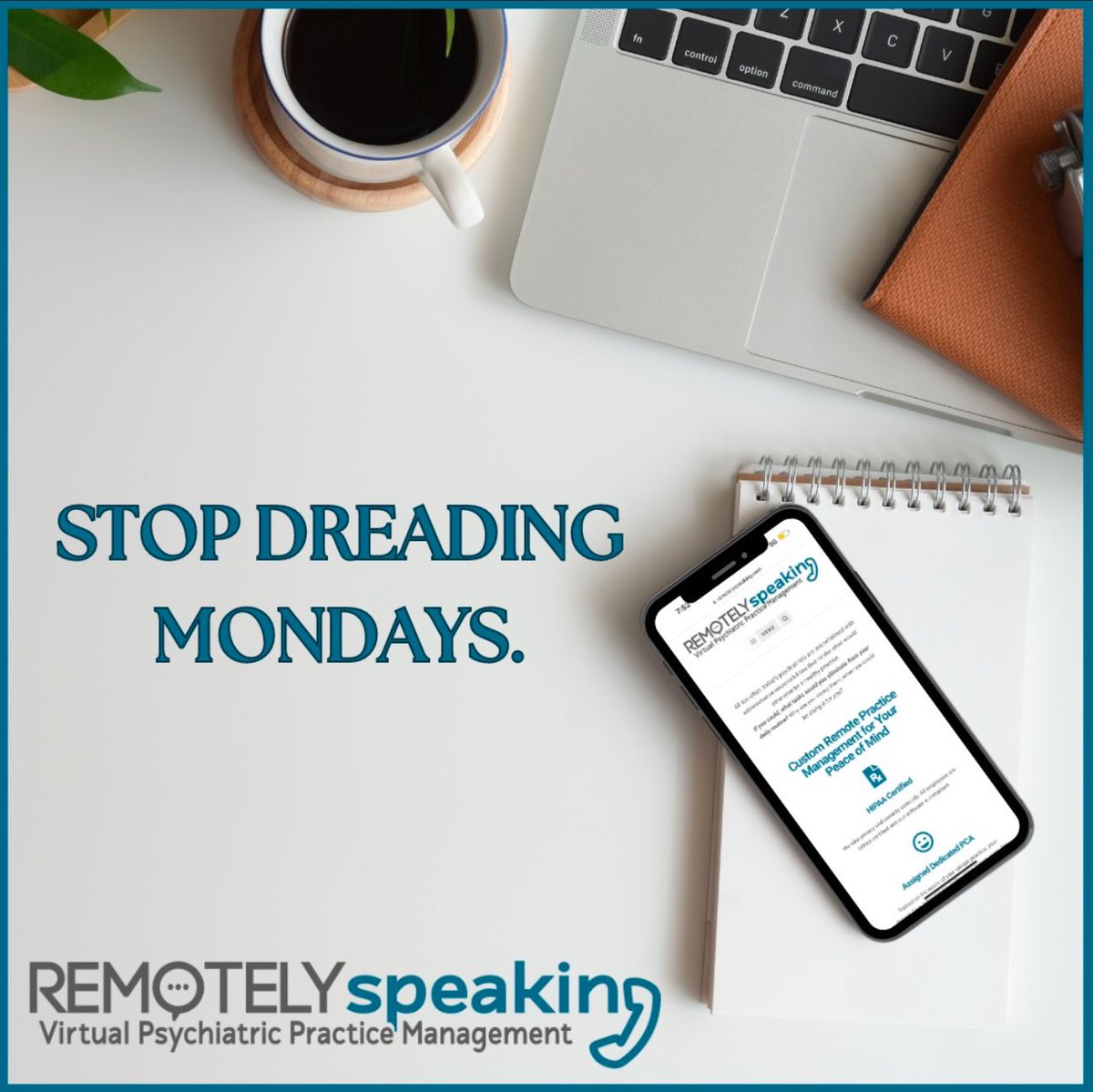 RemotelySpking's tweet image. Psychiatrists, if the stress of Monday starts on Sunday, we are here to help. Our Patient Care Administrators will handle all of the voicemails and emails from over the weekend.

Start your FREE trial at RemotelySpeaking.com!

#psychiatry #psychiatrist #remoteassistant