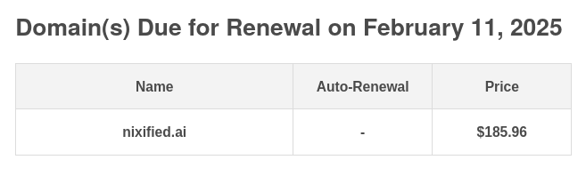 Unless sponsored, it's likely the project will be no more in 2025. github.com/sponsors/nixif…