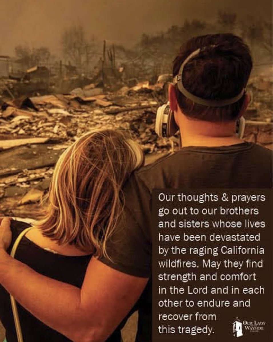 ♥️🙏♥️ Stay safe our families and friends in LA.