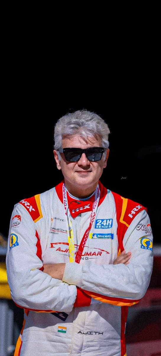 Dear #AjithKumar sir! 
You have made the entire nation and the Tamil Film Industry extremely proud!Congrats and keep rocking sir!
😊❤️💐
#AjithKumarRacing