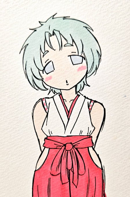 ๅฅๅขใงๆ็จฟใใใทใงใฟๅทซๅฅณใใ