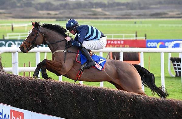 Our lad NEY today winning over fences for the first time at Punchestown, 🇮🇪 Huge thanks to the Buckley Clan and of course NEY ❤️🏆