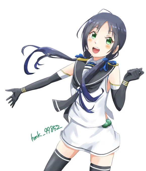 涼風#艦これ #涼風#艦これ版深夜の真剣お絵描き60分一本勝負 #艦これ版真剣お絵描き60分一本勝負_20250112 