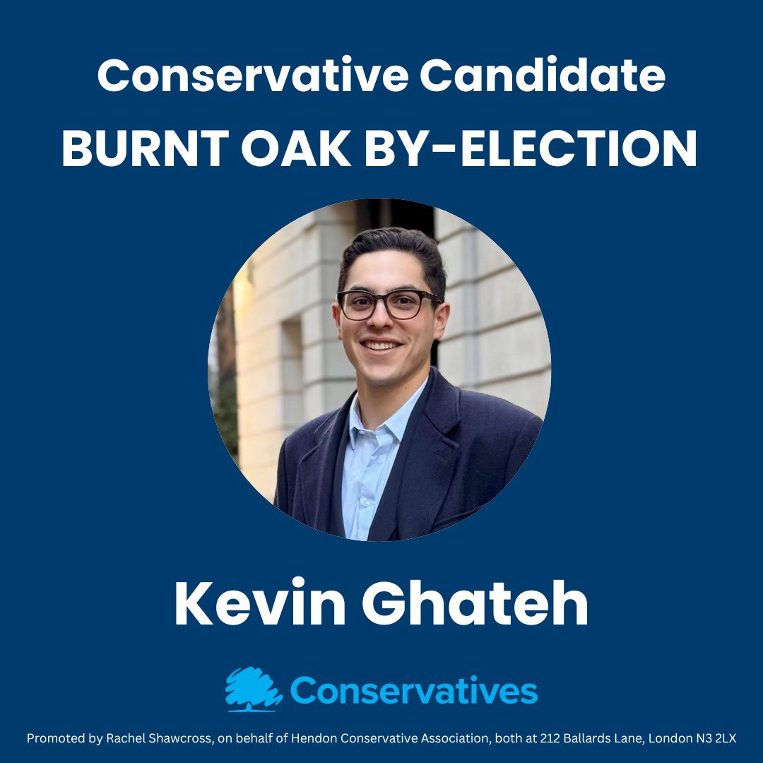 Fantastic news! Kevin Ghateh has been selected to be our candidate in the Burnt Oak by-election on the 13th February.

Kevin will be an amazing voice for Burnt Oak and I'm looking forward to supporting his campaign.

Please get in touch if you want to get involved!