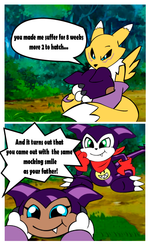 TheMastergothic's tweet photo. #renamon #impmon #digimonfanart #digimontamers #yaamon #impmnoxrenamon https://t.co/QRUfJesp4b