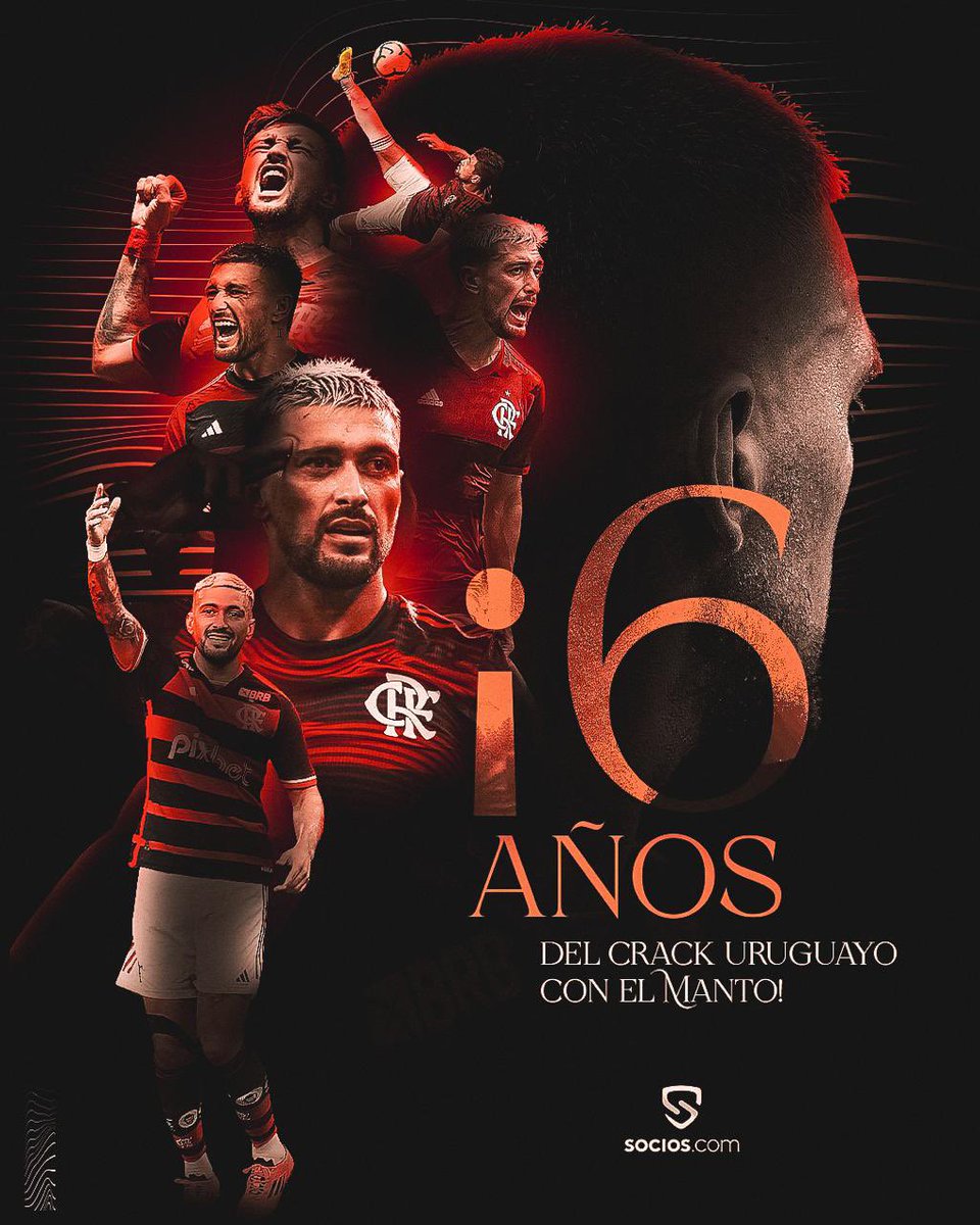 6️⃣ años de <a href="/GiorgiandeA/">GiorgiandeArrascaeta</a> con el Manto Sagrado. ¡Te queremos ídolo! ❤️🖤