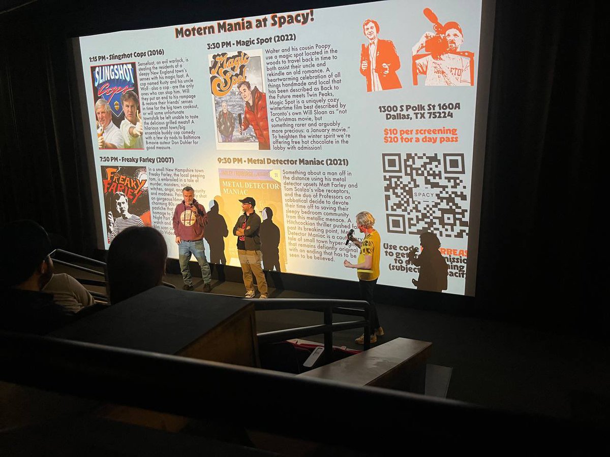 johnny utah (@evangordon) on Twitter photo We held 5 theatrical screenings in just over 24 hours for an audience of several dozen, abd even had a core group of 7 or 8 who braved the entire retrospective. Thanks to the consumate professionals <a href="/MoternMedia/">Matt Farley of Motern Media</a> & <a href="/ShockMarathons/">Charlie of ShockMarathons</a> for turning this dream into a reality! We held 5 theatrical screenings in just over 24 hours for an audience of several dozen, abd even had a core group of 7 or 8 who braved the entire retrospective. Thanks to the consumate professionals <a href="/MoternMedia/">Matt Farley of Motern Media</a> & <a href="/ShockMarathons/">Charlie of ShockMarathons</a> for turning this dream into a reality!