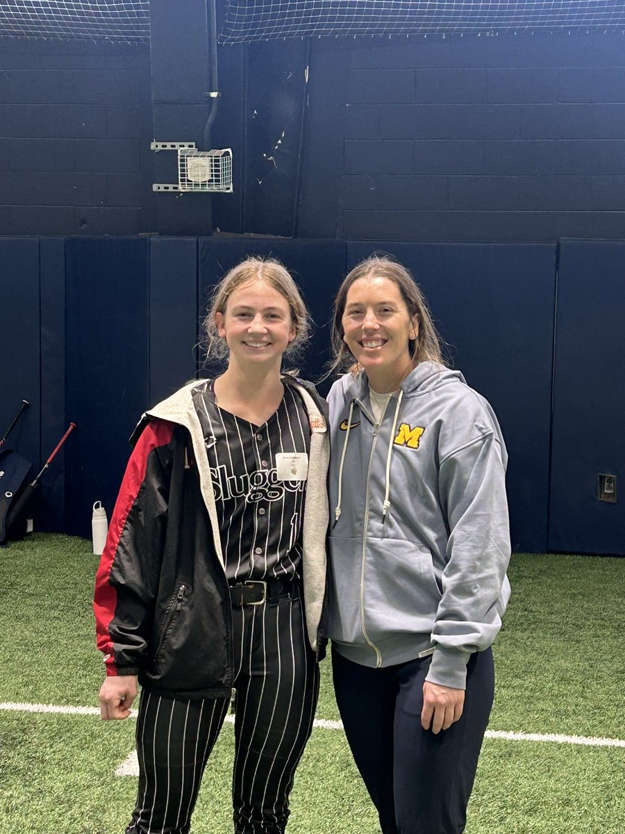 Peyton Lindstrom 2027 (@peytonlindstrom) on Twitter photo Had a great time at <a href="/umichsoftball/">Michigan Softball</a> Winter Elite camp! I learned so much and I enjoyed meeting the Staff and Team! I can’t wait to come back! Go Blue! <a href="/btholl/">Bonnie Tholl</a> <a href="/CoachBrundage/">Jennifer Brundage, OLY</a> <a href="/chiddy3/">Amanda Chidester, OLY</a> <a href="/canfield_faith/">faithyyy</a>
<a href="/SluggersHuecker/">Lady Sluggers 18</a>
<a href="/AshVanBoxmeer4/">Ashley VanBoxmeer</a>
<a href="/SluggersBurt/">Louisville Lady Sluggers Huecker M/B</a> Had a great time at <a href="/umichsoftball/">Michigan Softball</a> Winter Elite camp! I learned so much and I enjoyed meeting the Staff and Team! I can’t wait to come back! Go Blue! <a href="/btholl/">Bonnie Tholl</a> <a href="/CoachBrundage/">Jennifer Brundage, OLY</a> <a href="/chiddy3/">Amanda Chidester, OLY</a> <a href="/canfield_faith/">faithyyy</a>
<a href="/SluggersHuecker/">Lady Sluggers 18</a>
<a href="/AshVanBoxmeer4/">Ashley VanBoxmeer</a>
<a href="/SluggersBurt/">Louisville Lady Sluggers Huecker M/B</a>