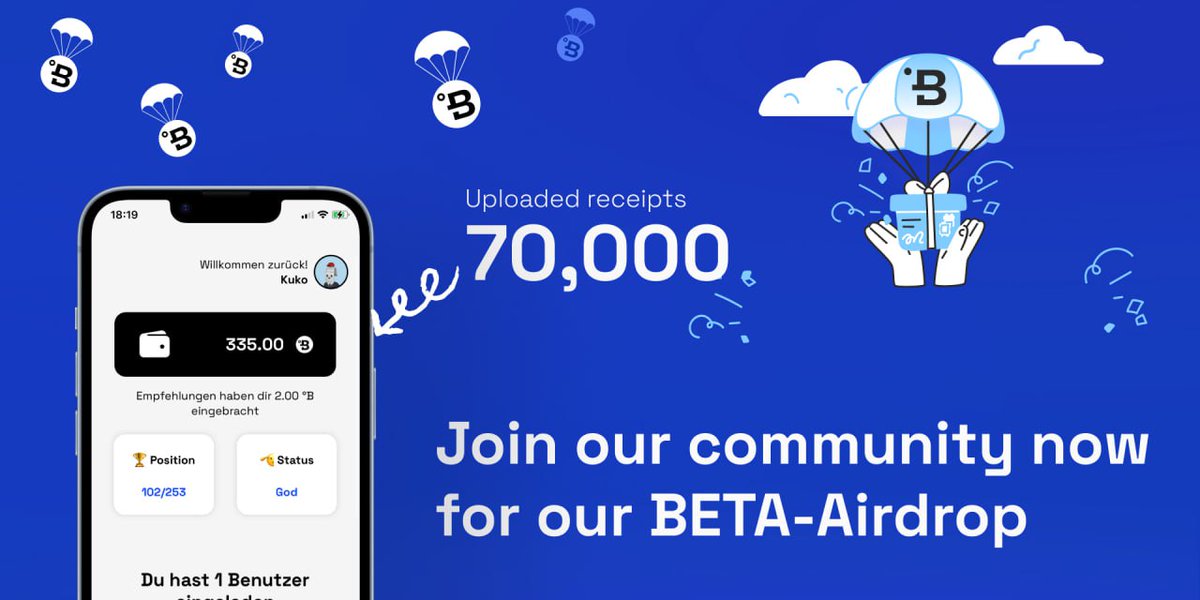 Make your receipt count—join the Bonny AirDrop and start earning today!

#DEPIN #CRYTPO #Airdrops #decentralized