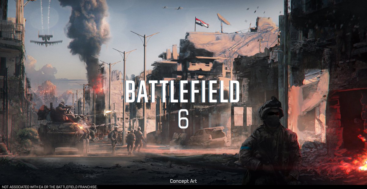 My vision concept of the next #Battlefield .