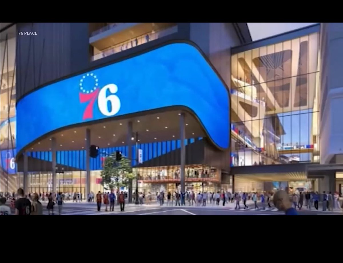 WilliamsSharrie's tweet photo. #Breaking Several sources tell me the Sixers are shifting gears significantly for the arena plan. Sixers and Comcast Spectacor will announce an agreement to build Sixers’ new arena in South Philadelphia in the Stadium district. I’m told Chinatown is off the table. #Philly #Sixers https://t.co/KWGDCexs7T