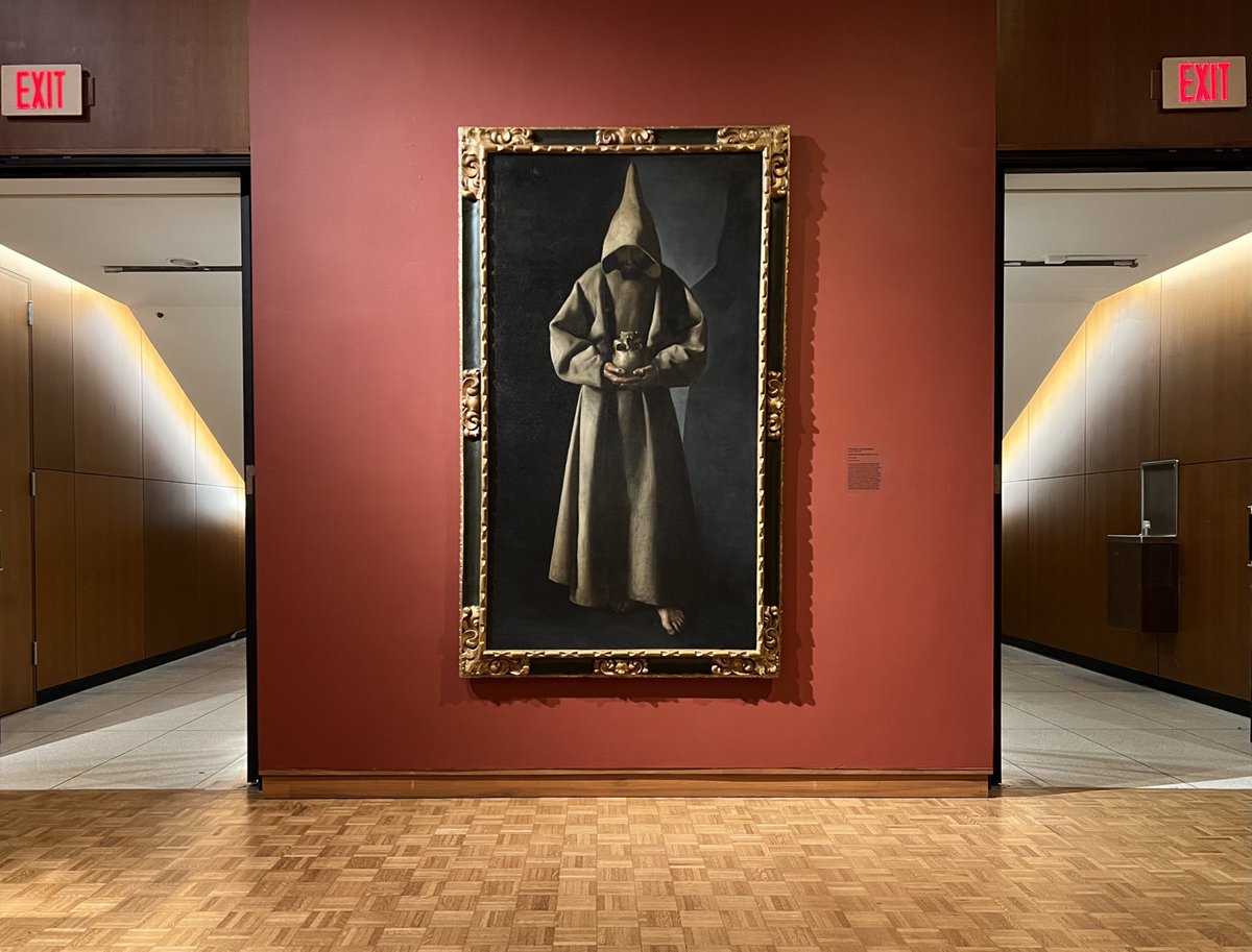 gmoult's tweet photo. this zurbarán painting stopped every person who entered the room in their tracks https://t.co/GvBDevl1Rg