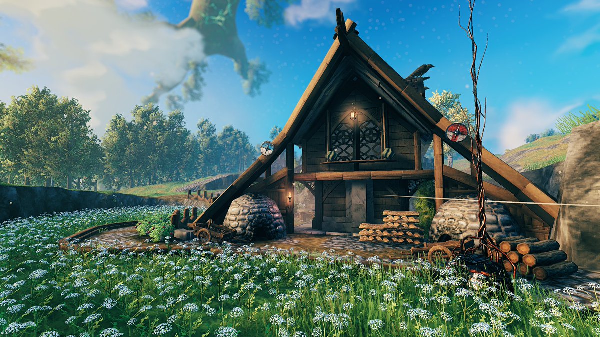the blacksmith got an upgrade
#valheim