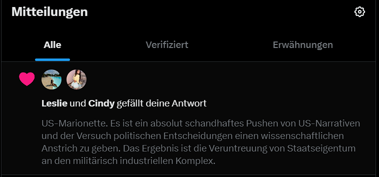 Innerhalb von Sekunden wurde mein Beitrag von irgendwelchen 0 Follower, vermutlich Botaccounts geliked. Der Zweck ist unklar...