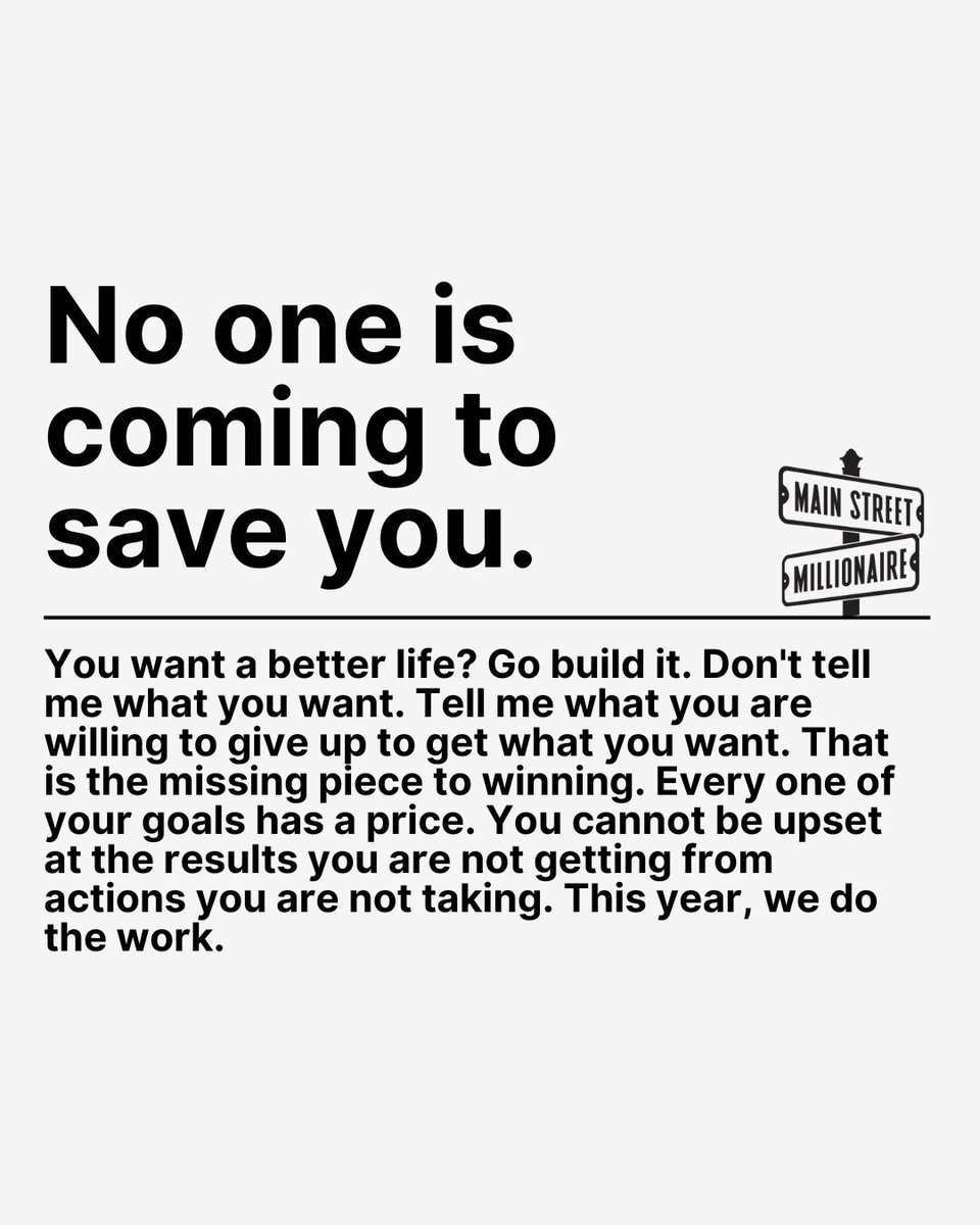 This year put in the work