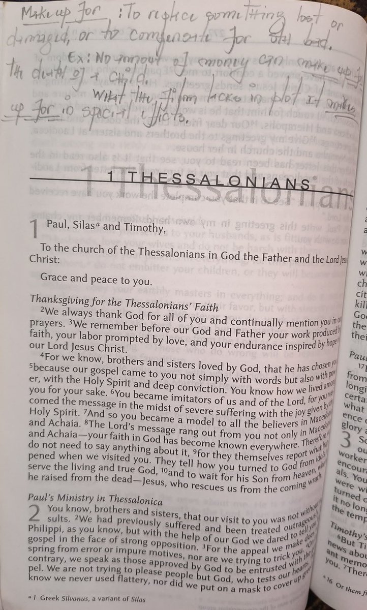 TheMercius's tweet image. "1 Thessalonians reminds us to encourage one another (5:11), work with excellence (4:11), and stay faithful in all things (5:16-18). Let’s lead with love, stay grateful, and live with purpose every day. Which lesson speaks to you most today? 💡📖 #FaithJourney #BibleLessons"
