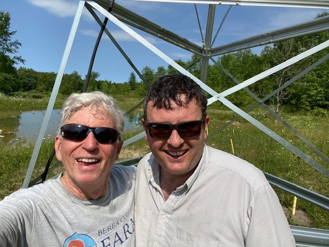 A highlight of Summer 2024, having just completed a 20ft windmill to aerate the new pond.
