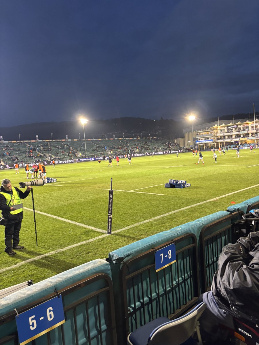 At Bath Rugby this evening supporting <a href="/stjohnambulance/">St John Ambulance England</a>  providing first aid cover  at Bath Rugby v Clermont in the Champions Cup. #mysjaday #stjohnpeople
