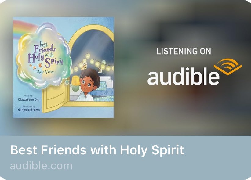 bfwholyspirit's tweet photo. #bfwHolySpirit now available on Audible https://t.co/MMxJKHUtpK