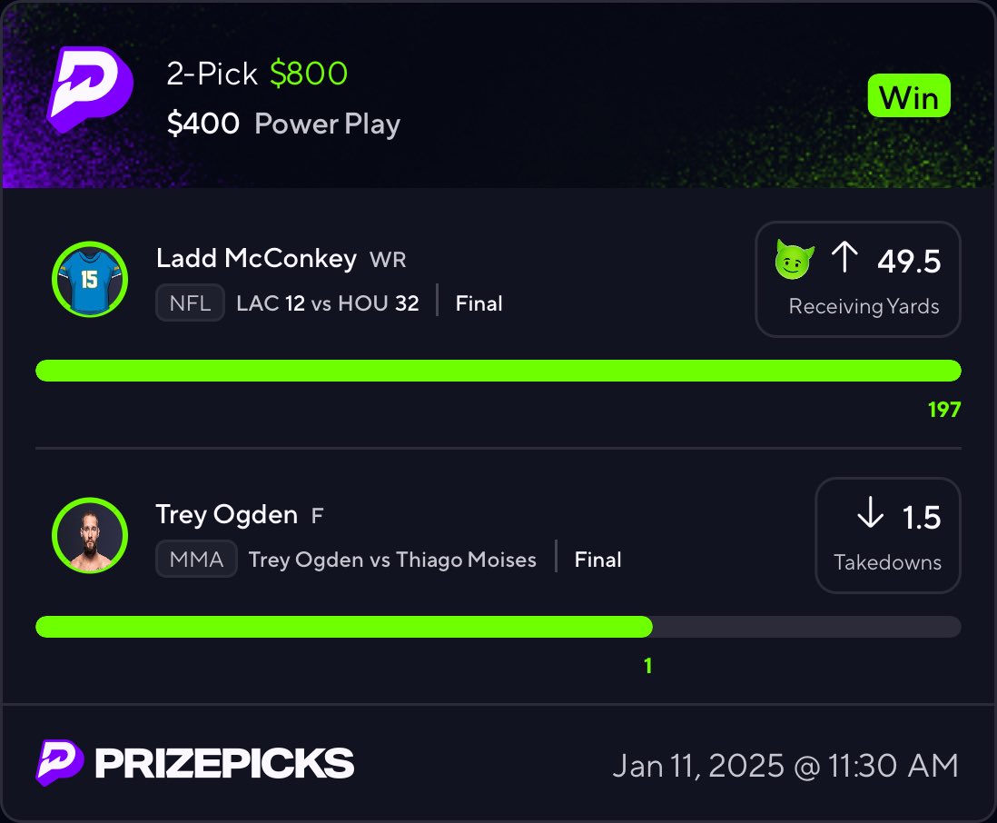 slattsprops's tweet photo. CASHED 2 slips today in the discord 😈

4 unit nuke ☢️ + 2 unit regular play 🍀

Comment or DM for invite 🤝

#PrizePicks #PrizePicksNBA #GamblingCommunity #GamblingX https://t.co/LrdAQdfUwm
