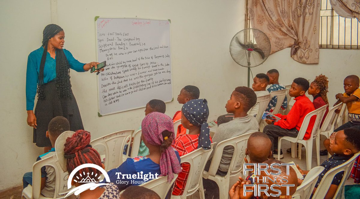 tlghofficial's tweet photo. CHILDREN CHURCH || SERVICE HIGHLIGHT 

In our children church today, the children and pre-teens were told the story of David - the shepherd boy, sharing lessons from his early life, family and unfeigned devotion to God. 

.
.
.

#SundayService #FirstThingsFirst  #ChildrenChurch https://t.co/mPebwHbeoa