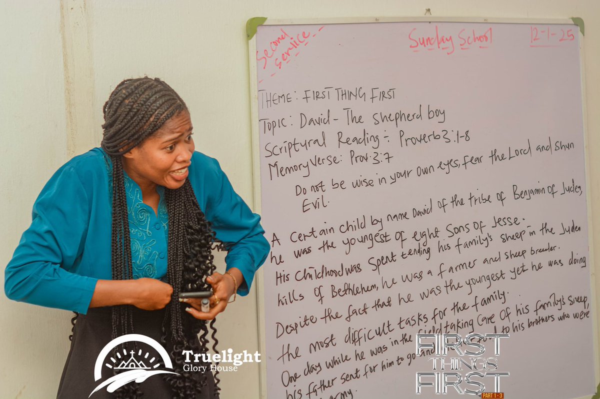 tlghofficial's tweet photo. CHILDREN CHURCH || SERVICE HIGHLIGHT 

In our children church today, the children and pre-teens were told the story of David - the shepherd boy, sharing lessons from his early life, family and unfeigned devotion to God. 

.
.
.

#SundayService #FirstThingsFirst  #ChildrenChurch https://t.co/mPebwHbeoa