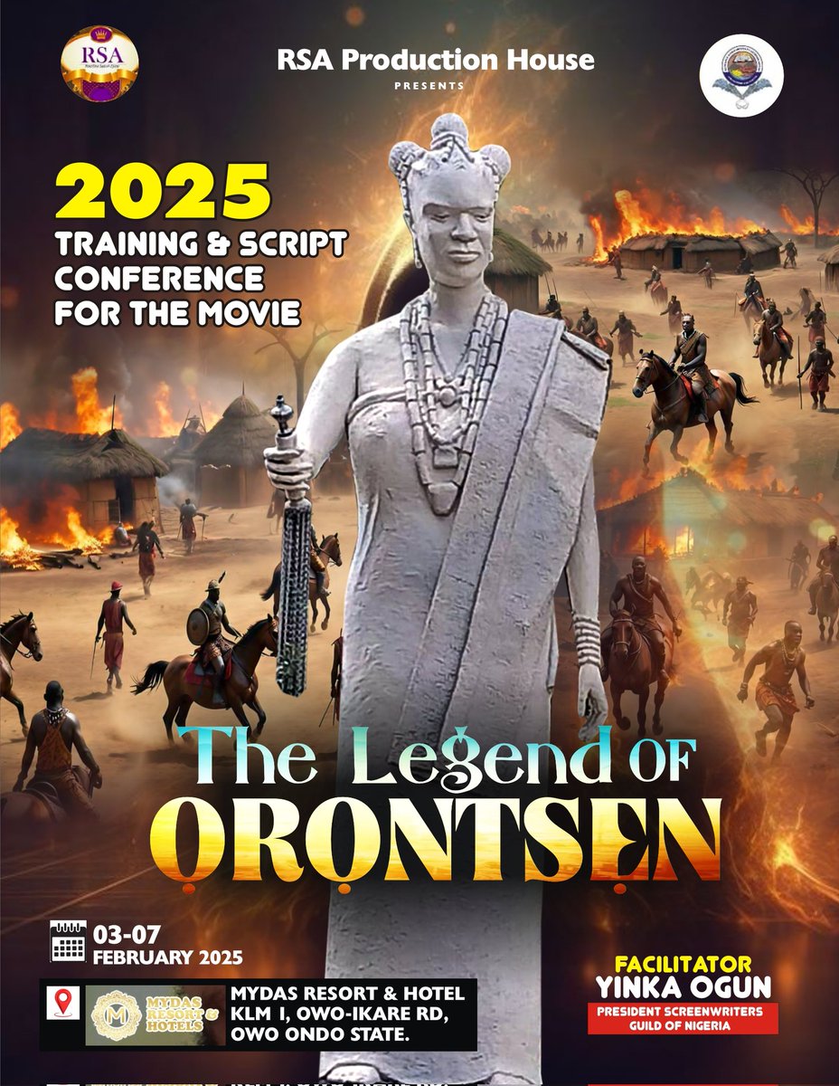 roselinesanni's tweet image. *RSA PRODUCTION* Script conference 2025 in collaboration with *Adekunle Ajasin University* AAU🙏🙏🙏🙏🙏🙏🙏 #foryou #Focus #Stepping  @kemiadetiba @Yinka Oguns