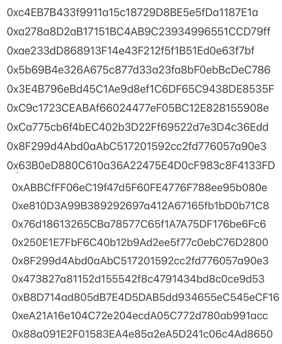 Real Sol King (Ø,G) (@realsolking) on Twitter photo The winners of @steadyteddy public mint are below 👇👇👇👇
Now giving away 10 public mint spots for <a href="/monadverse/">Monadverse ⨀</a>
Like 👍
Retweet🔂
Follow❤️
And comment ur EVM wallet below… The winners of @steadyteddy public mint are below 👇👇👇👇
Now giving away 10 public mint spots for <a href="/monadverse/">Monadverse ⨀</a>
Like 👍
Retweet🔂
Follow❤️
And comment ur EVM wallet below…