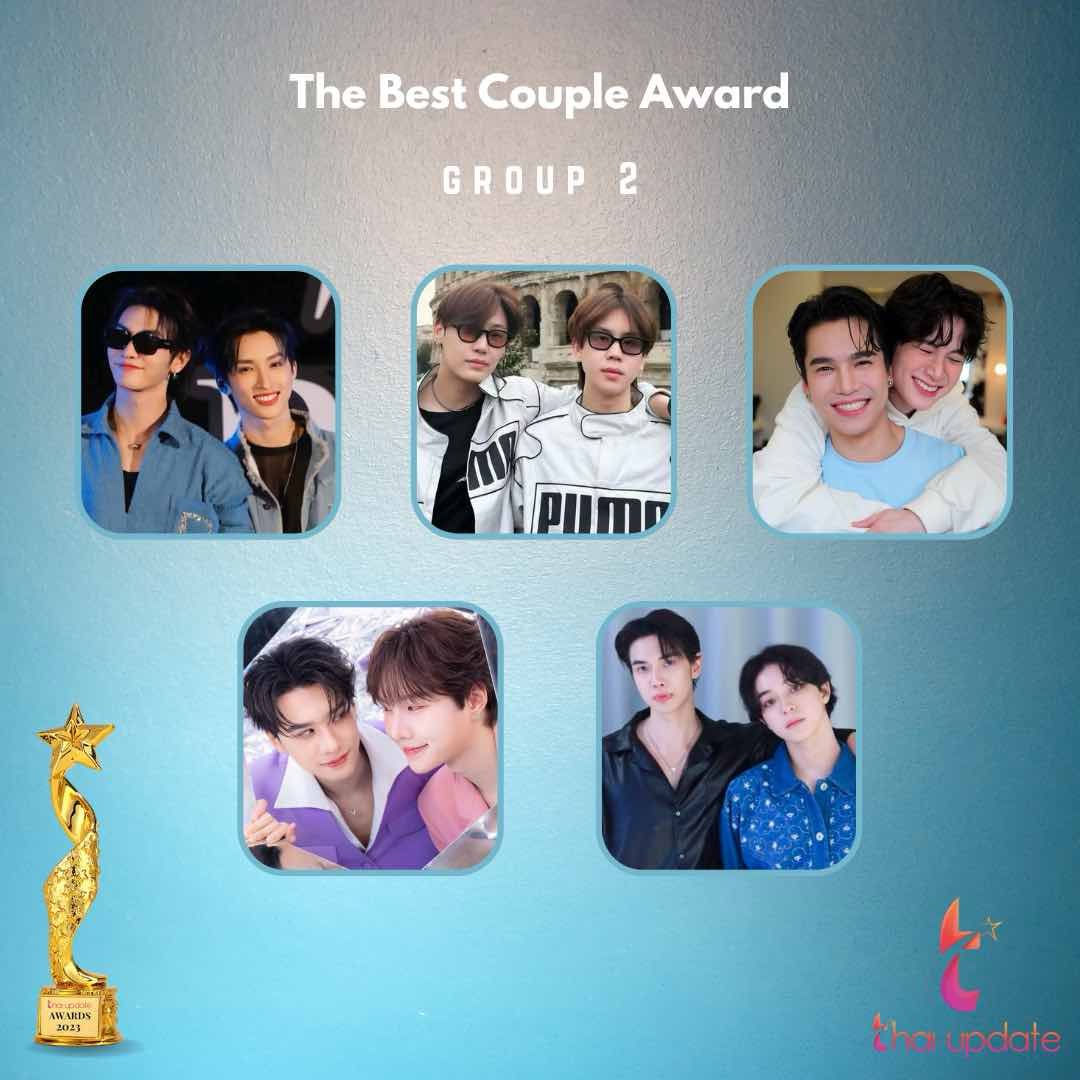 thaiupdate2021's tweet photo. The Best Couple Award (Group 2)
Vote ✅ Here 👉🏻 https://t.co/OmNHaQTh0b
#BossNoeul
#BounPrem
#MaxNat
#KengNamping
#MaxBass
#thaiupdate2019
#thaiupdateawards2025 https://t.co/s7KeY88sFh