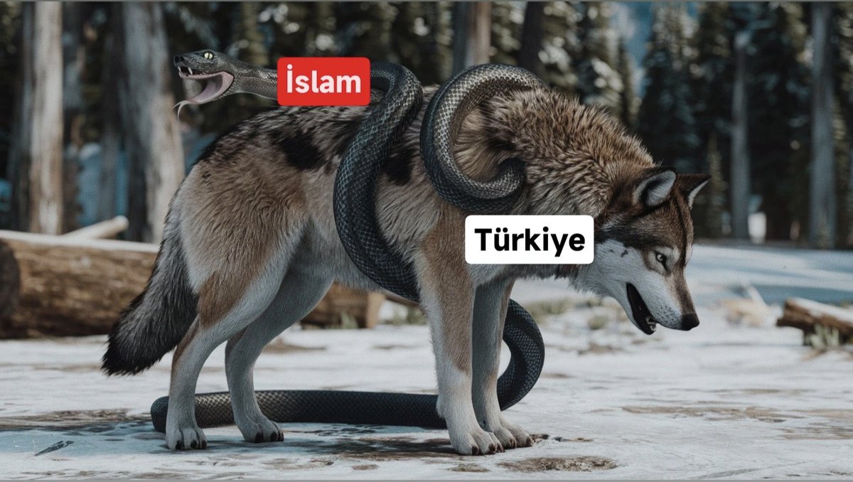 Perform01001's tweet image. It is written in Kokturk (old turk.) language: „Be an eagle in the air and a wolf on Mother Earth“.

#gokturk #kokturk #wolf #börü #bozkurtlar #BOZKURT #kartal #tengri #Turan  

Ey Türk özüne dön!

#türkiye #almanyadakiturkler #gurbetciler #almanya #deutschland 
#tengri #ATİLLA