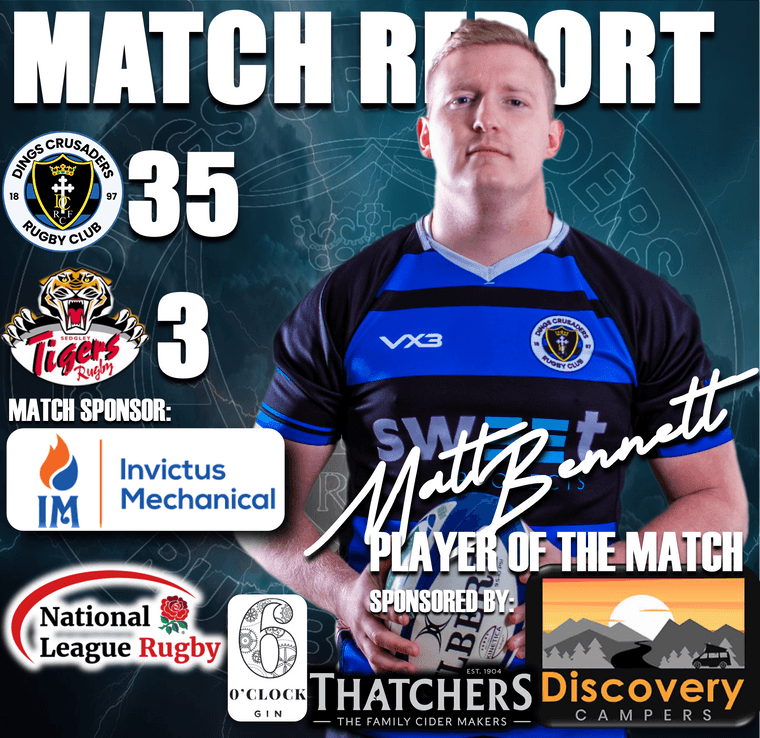 DingsCrusaders's tweet photo. Match Report - Crusaders v Tigers 
@6oclockgin
@thatcherscider
https://t.co/cIQSCZ9VXs #Pitchero
https://t.co/L2StUaacCq https://t.co/6AXnGM0Sgx