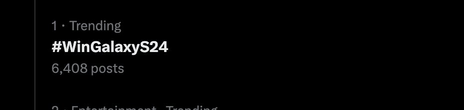 stufflistings's tweet photo. And, of course, we are trending in India 😍 
Awesome stuff #stufflistingsarmy ❤️
Entries open till Thursday, so keep participating.
#WinGalaxyS24 #IloveGalaxyAI #GalaxyUnpacked #Samsung https://t.co/syDHCp0tnx