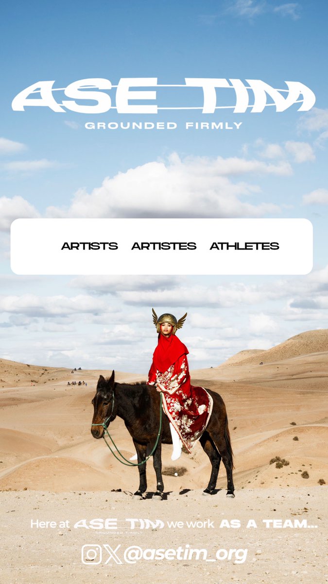 New content coming soon for Emerging ARTISTS, ARTISTES &amp; ATHLETHES ✨