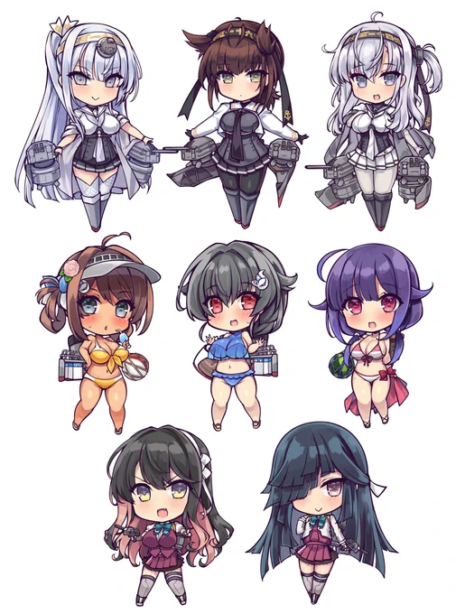 冬コミ新作艦娘アクリルキーホルダーがメロンブックス専売にて入荷が開始されました!また春に向けて色々と新作作っていきます…! #艦これ  