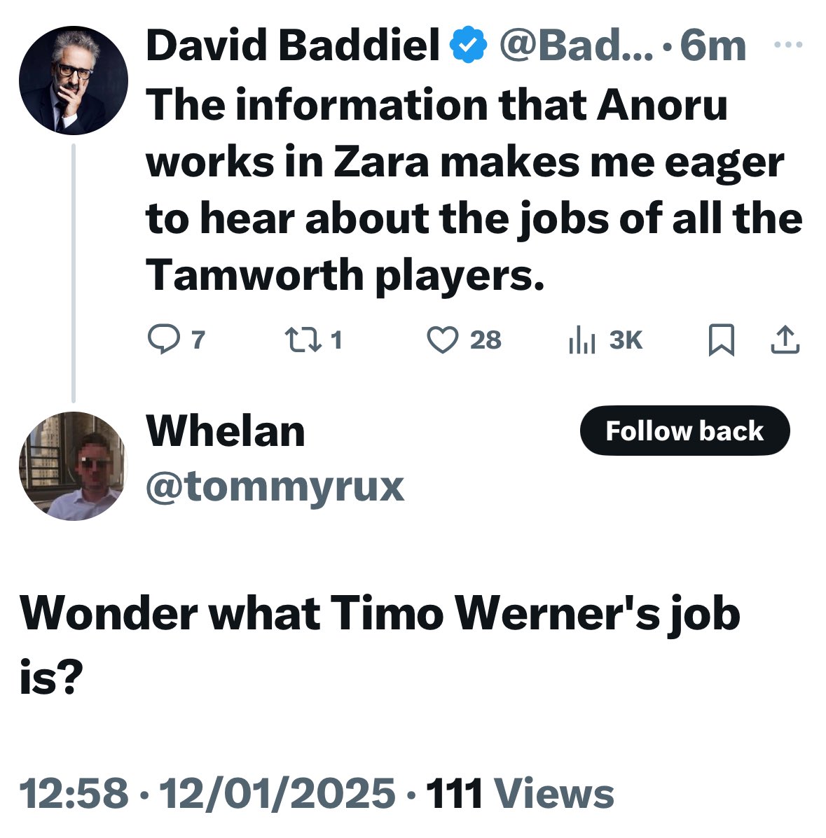 David Baddiel tweet media