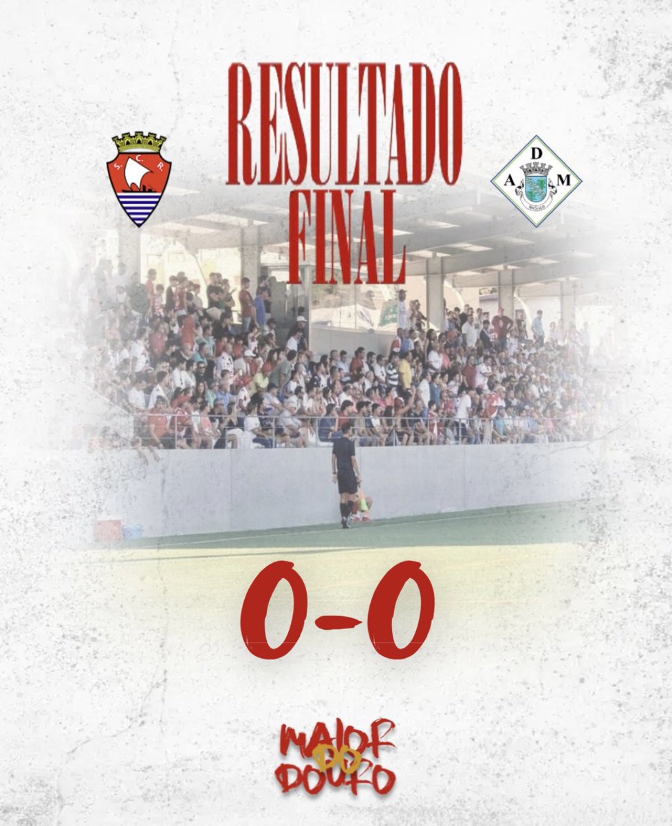 sportcluberegua's tweet photo. Tentamos tudo. Que atitude, Reguenses.
SC RÉGUA 0 - 0 AD MACHICO
#SCRADM #SCRégua #MaiorDoDouro #PeloRéguaTudo 🔴⚪️ https://t.co/jw4ihbfINf