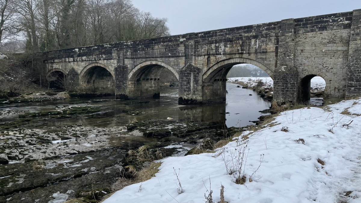 A week on &amp; still plenty of snow in the #Dales, likely to disappear sharpish with a rapid thaw on the way!