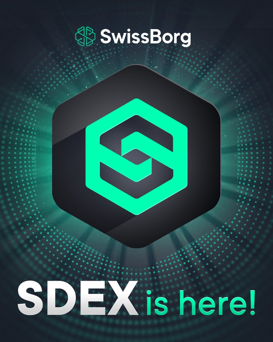 swissborg's tweet photo. 🎉@every_thing #SDEX is now available on the SwissBorg app! 📢

What is SDEX?
$SDEX is the backbone of the SmarDex ecosystem, offering holders the opportunity to stake and farm to earn rewards that enhance engagement and foster long-term participation.