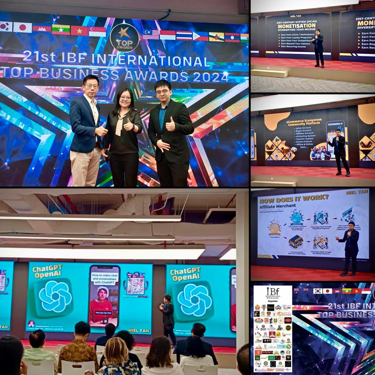 A huge thank you to the International Business Federation (IBF) and Celina for the opportunity to share insights about AI with industry leaders! 🙏🌍

💥 Join our FREE full-day online training sponsored by eUsahawan MDEC 👉 NielTan.com/MDEC