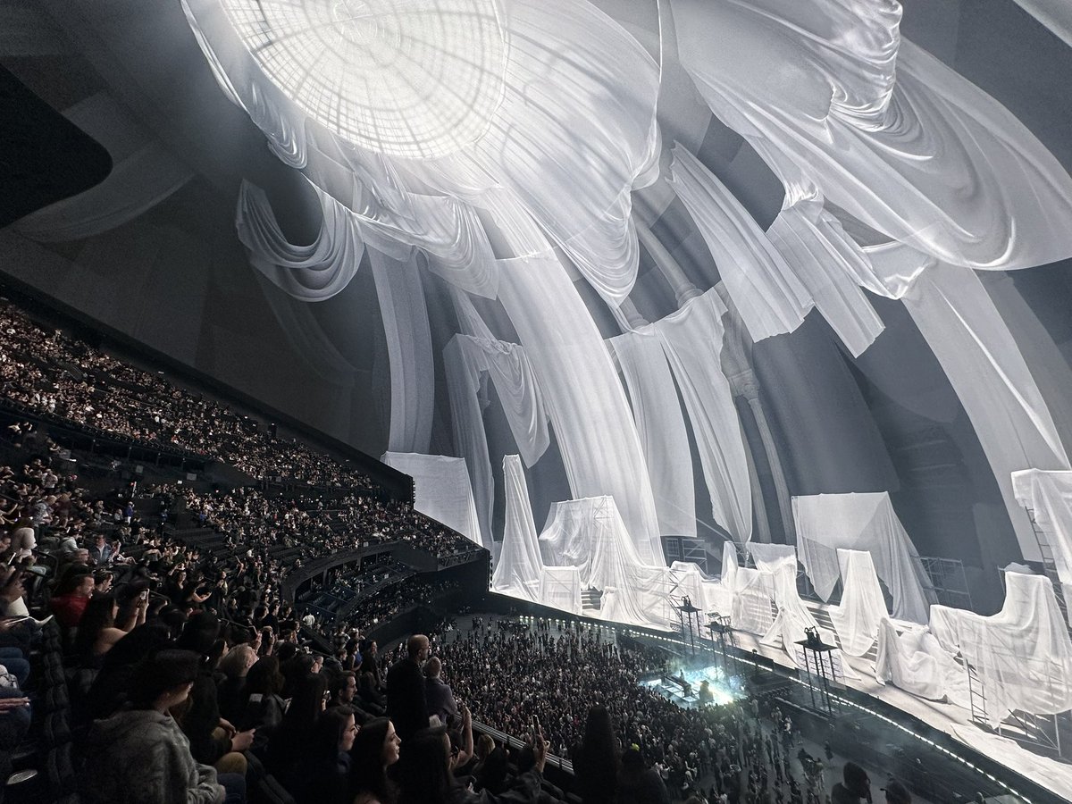 lammie1979's tweet photo. The best, the strangest and definitely the most impressive venue and concert I have ever seen @SphereVegas ANYMA https://t.co/ynDy9Iaup0