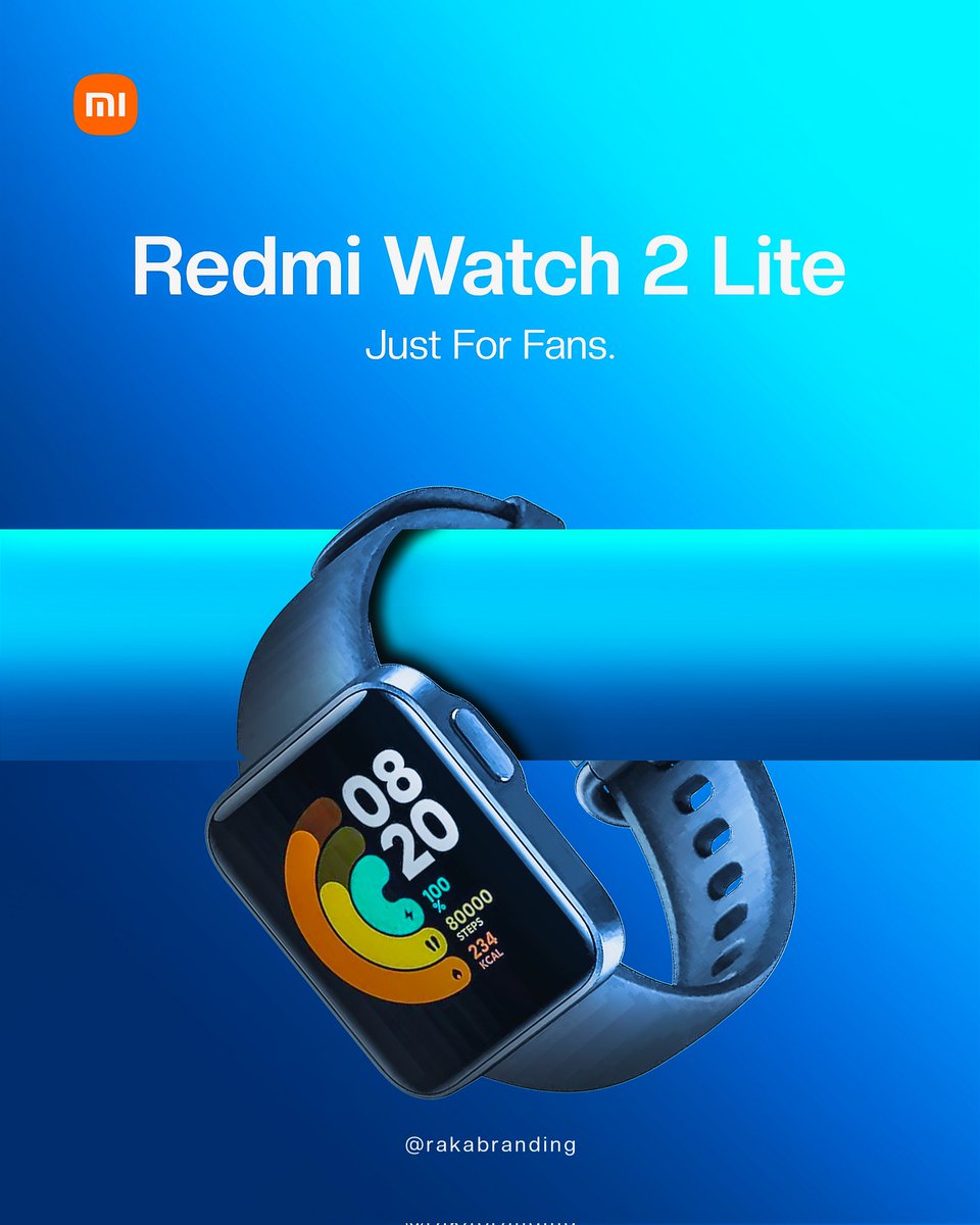 shyrakaa's tweet image. A Manip Design of Redmi Watch 2 Lite.

#design #manipulationdesign #manipdesign #posterdesign #redmi #redmiwatch
