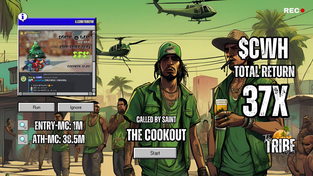 TribeFNF's tweet image. The Tribe F&amp;amp;F Cookout invites all blocks together.

Sets from every section are linking up to push boundaries and elevate beyond the trenches.

This episode delivers 285x returns on calls, showcasing recent runners from Tribe members.

#TribeFNF #Crypto #Solana #Memecoins