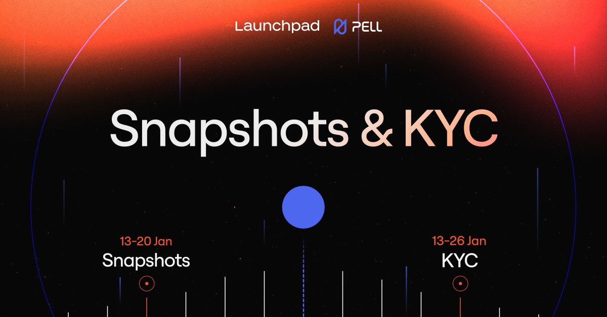 The Snapshots &amp; KYC period for <a href="/Pell_Network/">Pell Network | BTC Restaking</a> begins tomorrow!

This launch brings Pell's $BTC Restaking Network to <a href="/MultiversX/">Multiversᕽ</a>, together with $EGLD Restaking. 🆕

xLaunchpad users get exclusive access to $PELL token, read the important steps on how to participate below. 👇