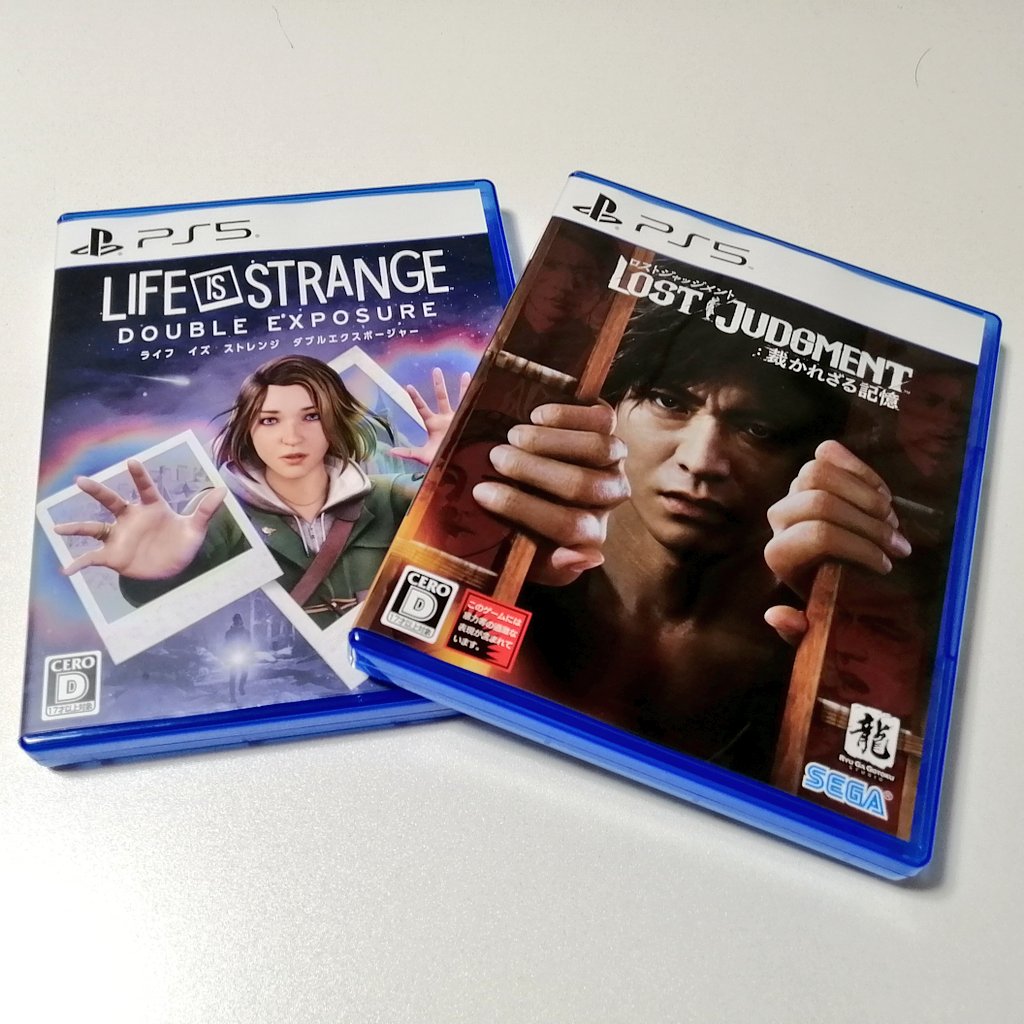 kinopFolder5's tweet photo. やりたかったゲーム買いました。
どっちもL始まり。 https://t.co/HogDUVJveO